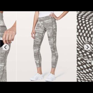 EUC Lululemon Fast and Free Tight II 25” Nulux